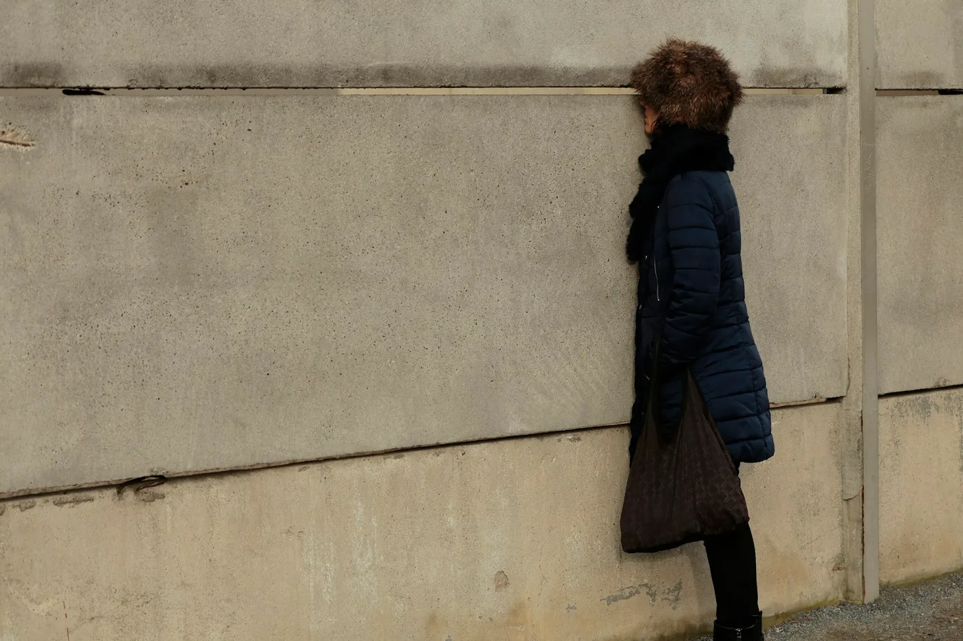 Signature Long Hooded Down Coat