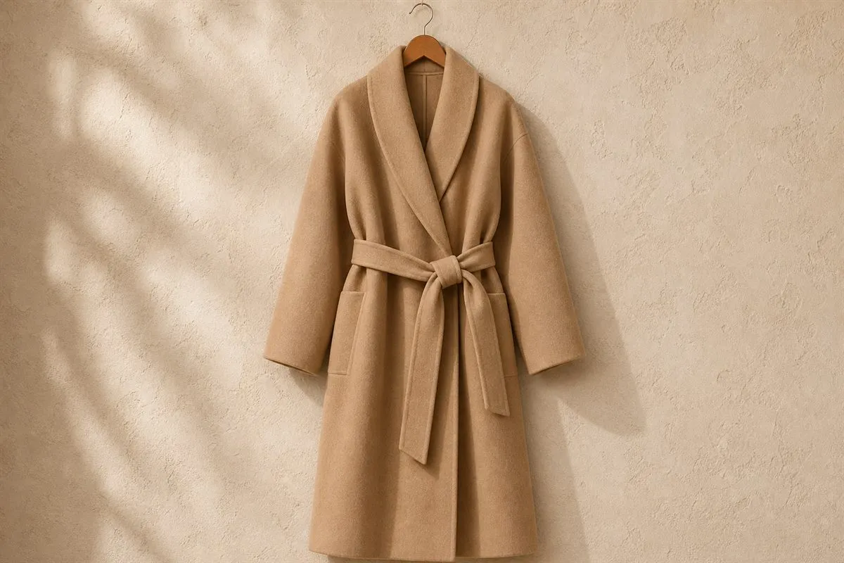 Manteau Peignoir Oversize Ceinturé No.16
