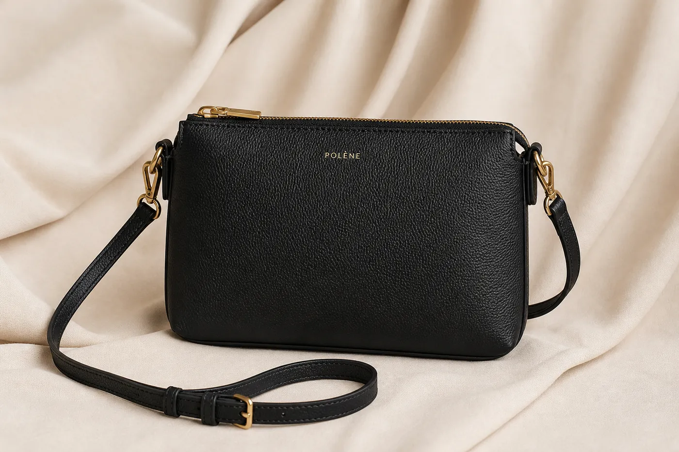 Signature Leather Crossbody Bag