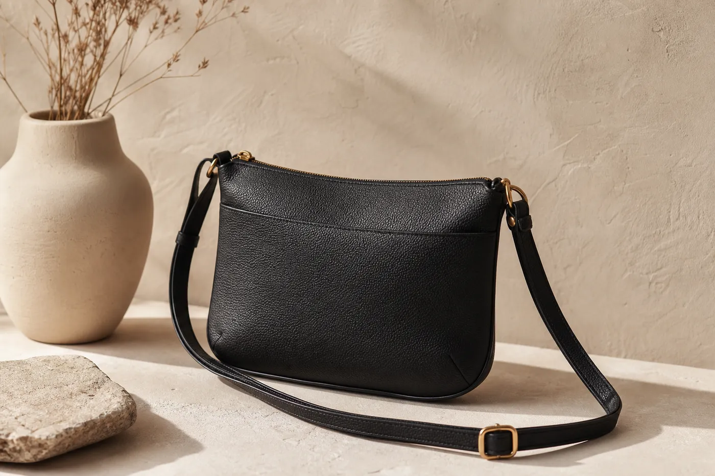 Mini Vegan-Leather Crossbody No.21